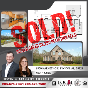 LOCAL REALTY-6500 Harness Circle Pinson-Sold Flyer