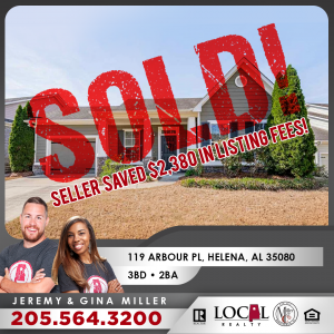 LOCAL REALTY_ 119 Arbour Pl, Helena, AL 35080 -Sold Flyer1